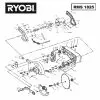 Ryobi RMS1825 Spare Parts List Type: 1000014437